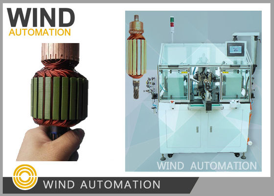 China Verstärkung des Winders Rotor Windemaschine Zwei-Flieger-Schlitten-Kommutator PMDC-Motor fournisseur